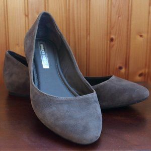 Audrey Brooke Suede Flats